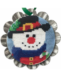 Jolly Snowman Tin Kit from Colonial Needle