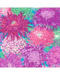 Kaffe Fasset Collective Japanese Chrysanthemum Magenta by Philip Jacobs for Free Spirit Fabrics