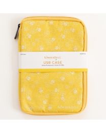 KimberBell Yellow Honeycomb USB Case 