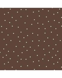 Kimberbell Basic Dots BrownWhite from Maywood Studio