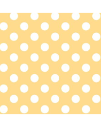 Kimberbell Basics Dots Yellow from Maywood Studio