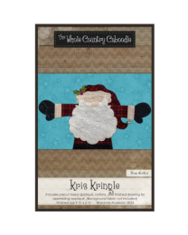 Kris Kringle Precut Fused Applique Pack by Leanne Anderson for Whole Country Caboodle
