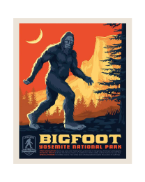 Legends of the National Parks Bigfoot Panel by Anderson Design for Riley Blake
