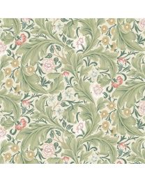 Leicester Ivory by The Originial Morris  Co for Free Spirit Fabrics