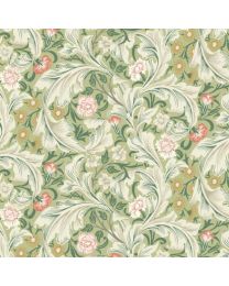 Leicester in Olive by The Originial Morris  Co for Free Spirit Fabrics