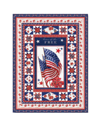 Liberty for All Quilt Kit by Henry Glass