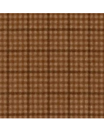 Light Brown Plaid from Woolies Flannel