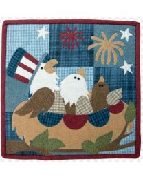 Little Quilts Squared Calendar Series July