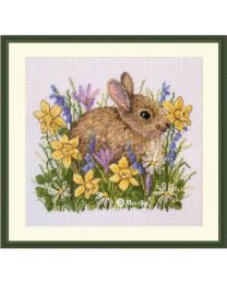 Little Rabbit Needlework Kit from Merejka