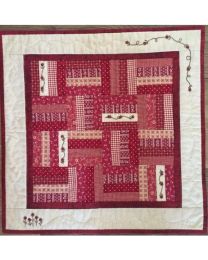 Little Red Three featuring Pattern by  Red Button Quilt Co