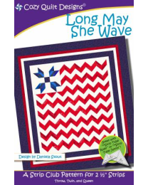 Long May She Wave from Cozy Quilt Designs