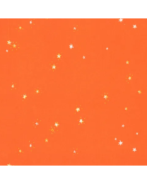Lucky Rabbit Stars Orange by Heather Ross for Windham Fabrics