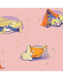 Lucky Rabbit Tent Lilac by Heather Ross