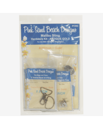 Malibu Sling Hardware Kit Antique Gold from Pink Sand Beach Designs