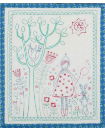 Milles Garden Walk Embroidery Pattern from Rosalie Quinlan Designs