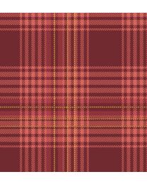 Mix and Mingle Check TRAFALGAR RED from Primo Plaid Flannel by Marcus Fabrics