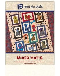 Mixed Mutts Machine Embroidery Pattern from Lunch Box Quilts