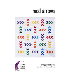 Mod Arrows by Flying Parrot Quilts