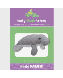 Monty Manatee by Funky Friends Factory
