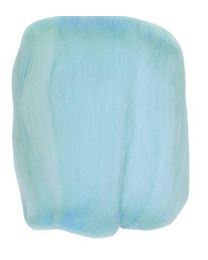 Natural Wool Roving Light Blue from Clover