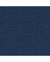 Navy on Navy Sprigs from In The Navy Collection by Wilmington
