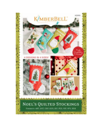 Noels Quilted Stockings by Kimberbell