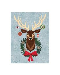 Oh Christmas Deer Laser-cut Kit by Diana Hatfield for Laser Cut Quilts 