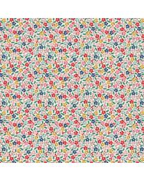 Oh What Fun Flowers Holly Multi by Elea Lutz for Poppie Cotton