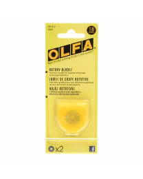Olfa 18mm Rotary Blades 2 Pack