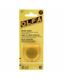 Olfa Rotary Blades 28 mm - 2 count