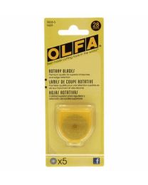 Olfa Rotary Blades 28 mm - 5 pack