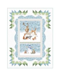 One Snowy Day Quilt Kit by Hannah Dale for Maywood Studio