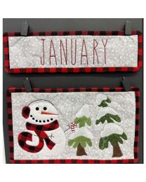 Patchabilites Calendar January Fabric Kit