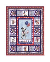 Paws for America Quilt Kit from Studio E
