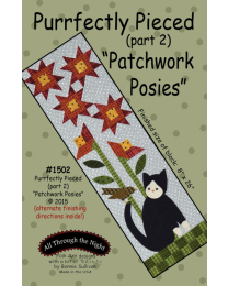 Perfectly Pieced Part 2 - Patchwork Posies Pattern by Bonnie Sullivan for All Through the Night