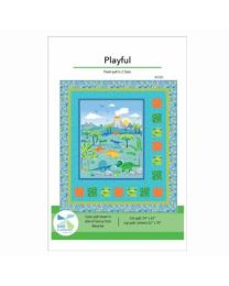 Playful Panel Quilt Pattern from Kate Colleran Designs