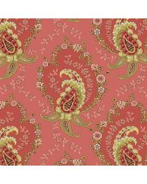 Primrose Paisley Rose by Edyta Sitar of Laundry Basket Quilts for Andover