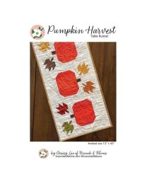 Pumpkin Harvest Table Runner Pattern by Chrissy Lux of Branch  Blume for MODA