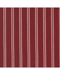 Red White Gatherings Stripe Burgundy by Primitive Gatherings for Moda Fabrics