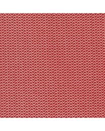 Red White Gatherings Wavy Crimson by Primitive Gatherings for Moda Fabrics