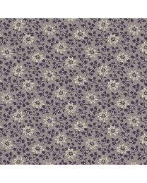 Reminiscence Flower Vine Purple from Andover Fabric