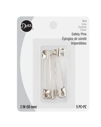Safety Pins Nickel Size 3 2 Inches