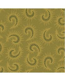Sage  Sea Glass Green Paisley by Kim Diehl from Henry Glass