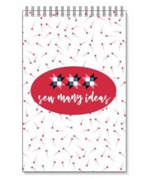Sew Many Ideas Notebook from The Tattooed Quilter