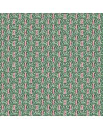 Sophisticats Geometric Stylized Wheat Green by Leslie Anne Ivory for Blank Quilting