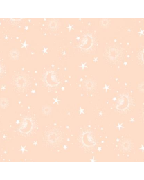 Star Bright Tonal Stars Peach by Jennifer Ellory from P  B Textiles