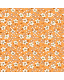 Storybook 22 FlowersBerries Orange by MYKT Collection for Windham Fabrics