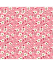 Storybook 22 FlowersBerries Pink by MYKT Collection for Windham Fabrics