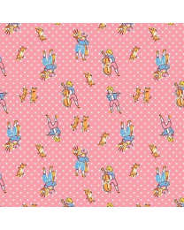 Storybook 22 Music Man Pink by MYKT Collection for Windham Fabrics