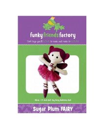 Sugar Plum Fairy Soft Toy Pattern from Funky Friends Factory